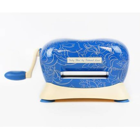 Tattered Lace Baby Blue Die Cut or Emboss Machine with 10 pieces of dies - Picture 3 of 9